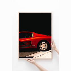 【フェラーリ ferrari アート ポスター】車 ウォールデコ おしゃれ 写真 モダン ポップ インテリア雑貨 壁掛け 8枚目の画像