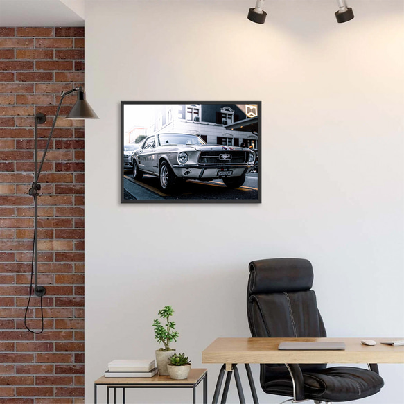 【マスタング Mustang アート ポスター】車 お部屋 飾り おしゃれ 写真 モダン ポップ インテリア雑貨 壁掛け 10枚目の画像
