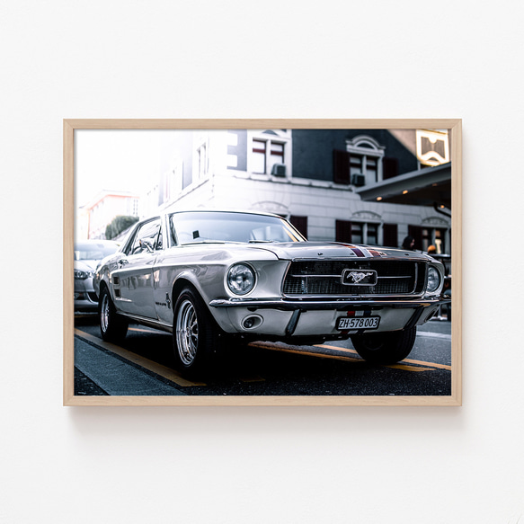 【マスタング Mustang アート ポスター】車 お部屋 飾り おしゃれ 写真 モダン ポップ インテリア雑貨 壁掛け 8枚目の画像