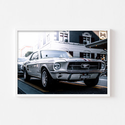 【マスタング Mustang アート ポスター】車 お部屋 飾り おしゃれ 写真 モダン ポップ インテリア雑貨 壁掛け 6枚目の画像
