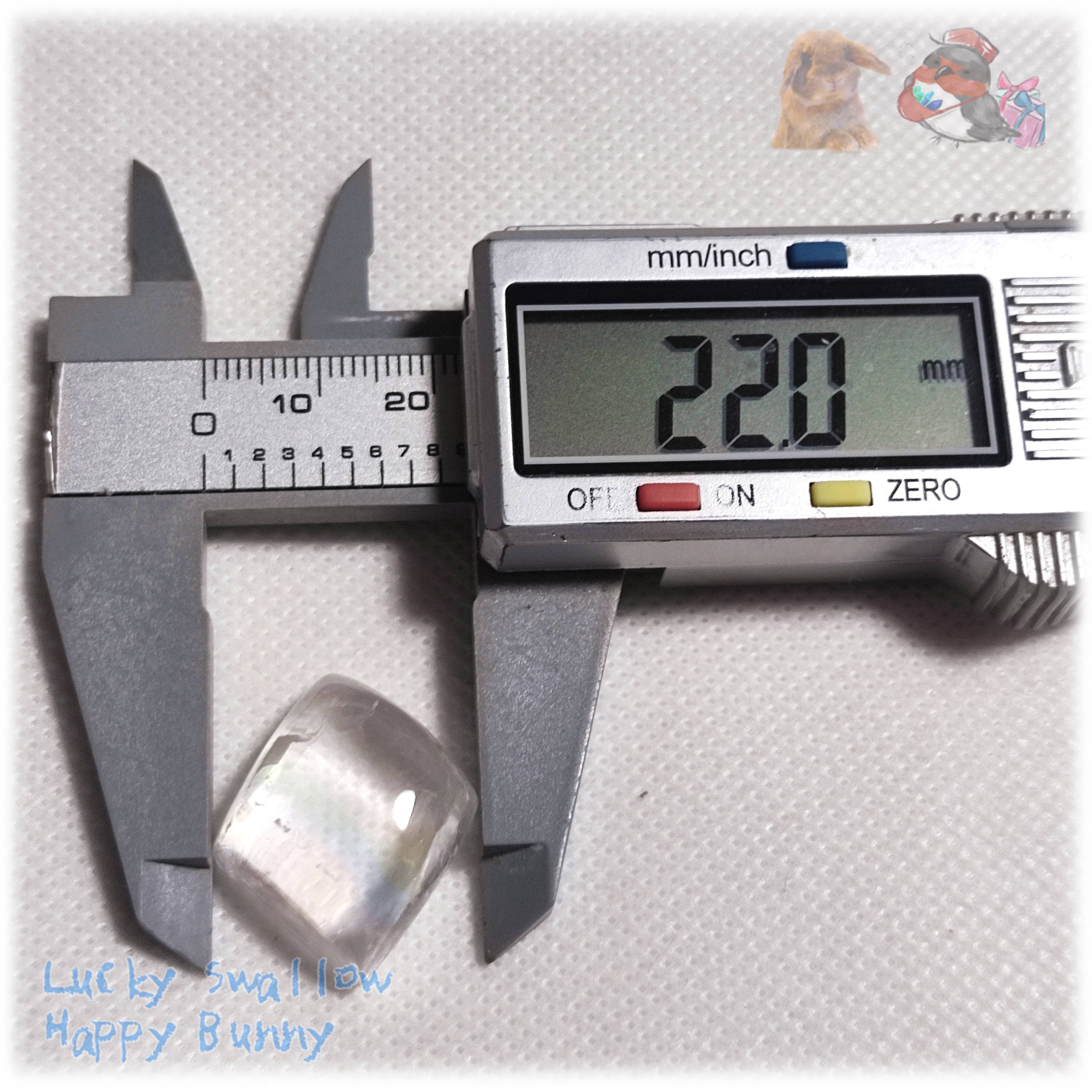 希少 超高透明 虹入り レインボーオプティカルカルサイト アイスランド産 カボション ルース 5781