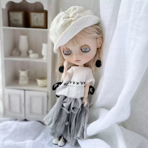 ドールアウトフィット 帽子 ドール用帽子⑳ブライスアウトフィット