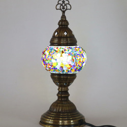 Turkish Mosaic lamp[Desk type]SMALL-Mix *Free shipping 第3張的照片