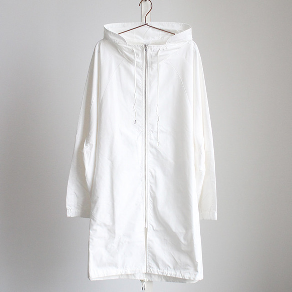 カッパ型ラグランスリーブワイドモッズコート FREEサイズ