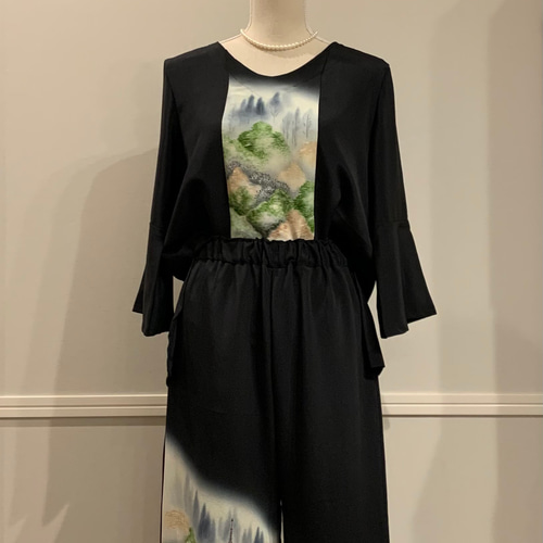 96.黒留袖 セットアップ