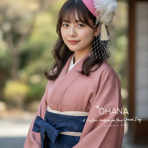 成人式・卒業式】大正ロマンなトーク帽 トークハット カクテルハット