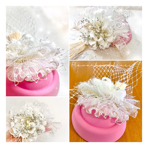 成人式・卒業式】大正ロマンなトーク帽 トークハット カクテルハット