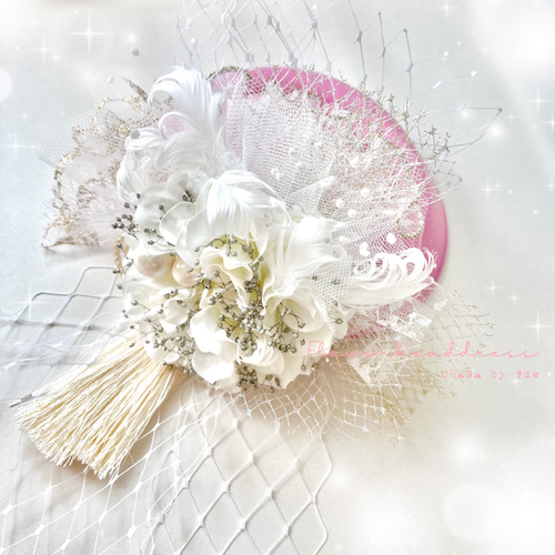 成人式・卒業式】大正ロマンなトーク帽 トークハット カクテルハット