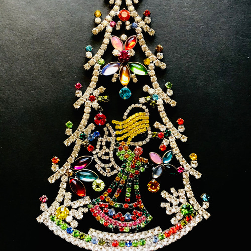 チェコガラス ビンテージ クリスマスツリー ヴィンテージ チェコ