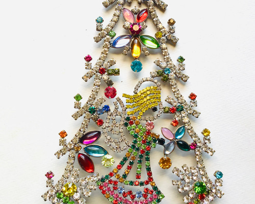 チェコガラス ビンテージ クリスマスツリー ヴィンテージ チェコ