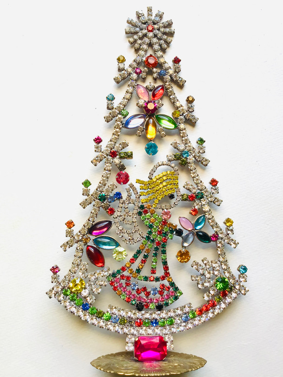 チェコガラス ビンテージ クリスマスツリー ヴィンテージ チェコ