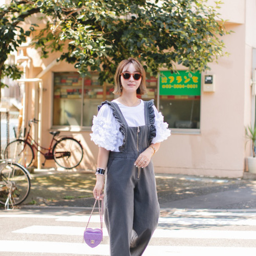 original）フリルサロペット オールインワン・サロペット make_ai 通販