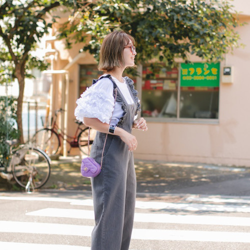 original）フリルサロペット オールインワン・サロペット make_ai 通販