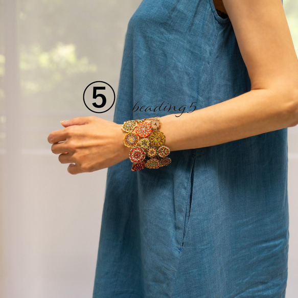 beading5アイコンブレスレット 14枚目の画像