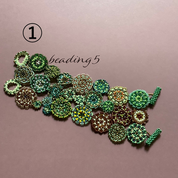 beading5アイコンブレスレット 3枚目の画像