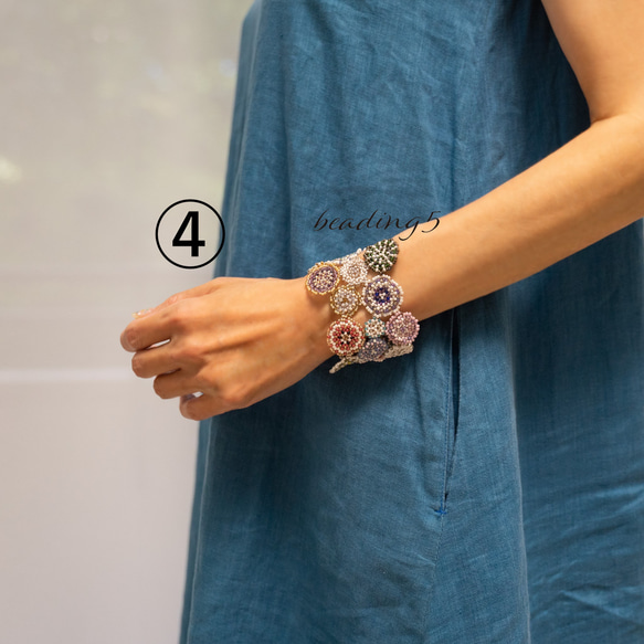 beading5アイコンブレスレット 13枚目の画像