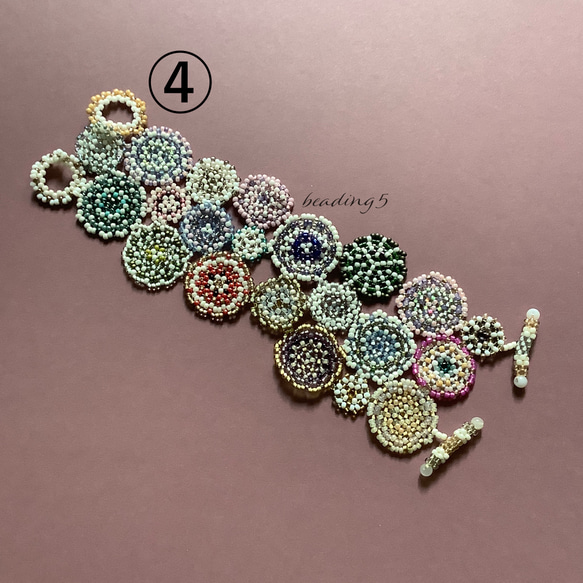 beading5アイコンブレスレット 6枚目の画像