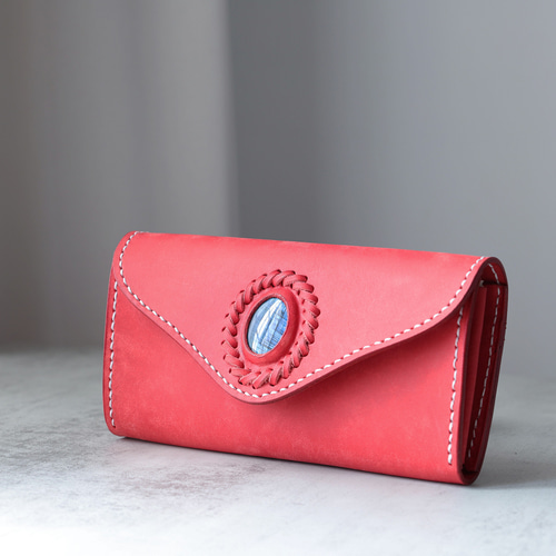 ❤最高級の天然牛革製＆オイルワックス仕上げ♪❤レトロ＆アンティーク調☆長財布 ギフト 月讀神社 牛革 ギャルソン長財布 | 有限会社 アトリエ