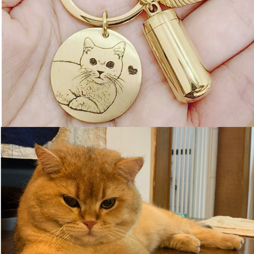 オーダーメイド 記念用レーザー彫刻でオンリーワンのキーホルダー 犬