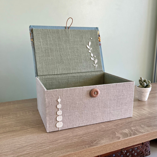 天使のカルトナージュボックス　(ケースロック付き) 天使のカルトナージュボックス (ケースロック付き)