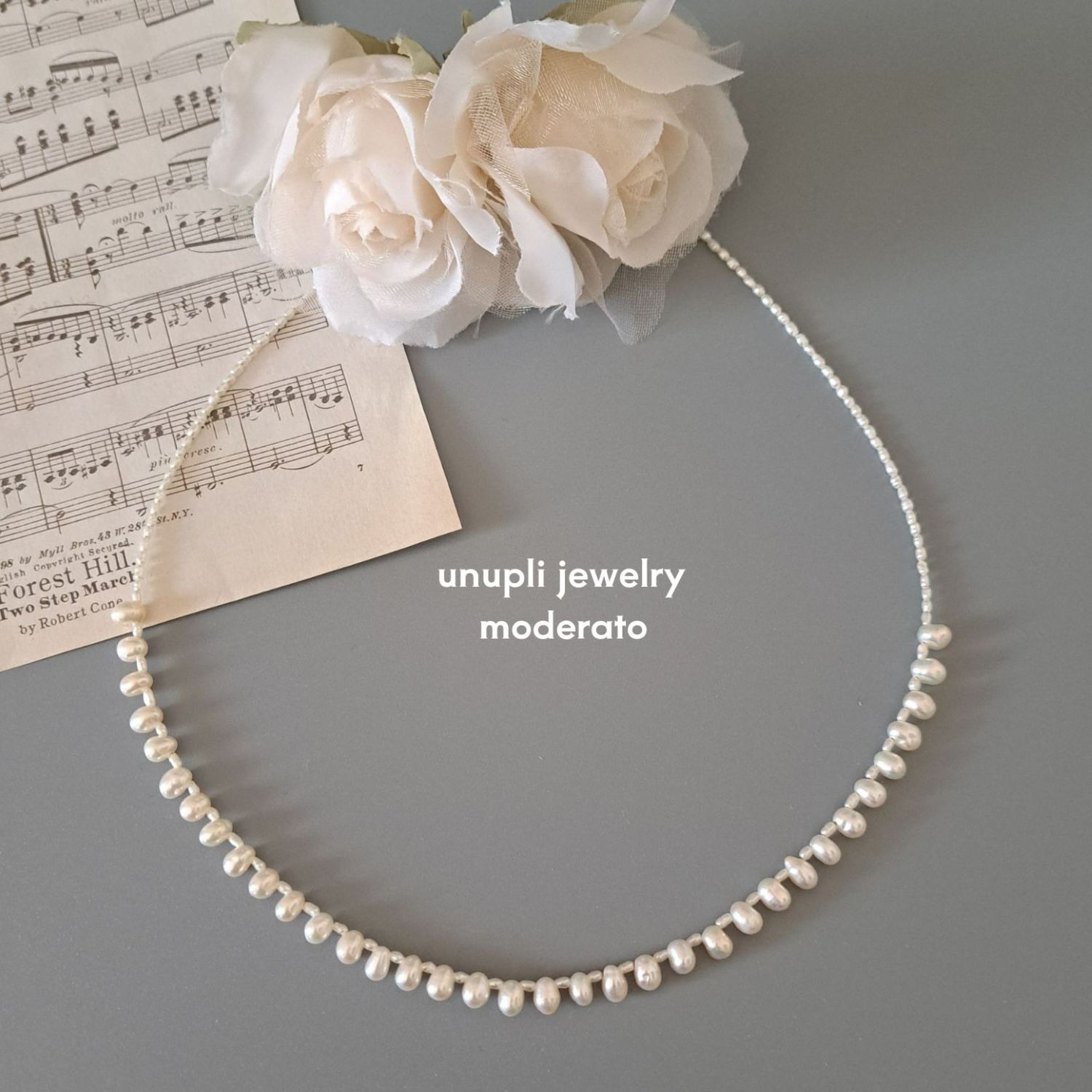 【ホワイト】淡水パールネックレス　MNE003 5,467円