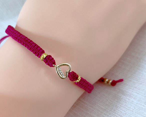 petit heart    bracelet 2枚目の画像