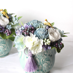 トルコキキョウのフレッシュなお供え花〙 マジカルウォーター アーティ