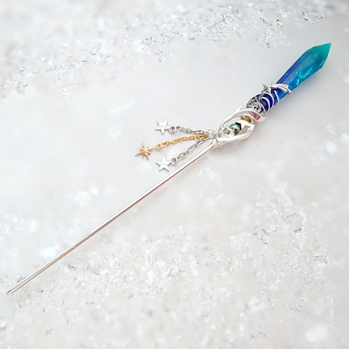 スターダストスピア 槍 上級魔法 かんざし ドール小物 オブジェ ハイ