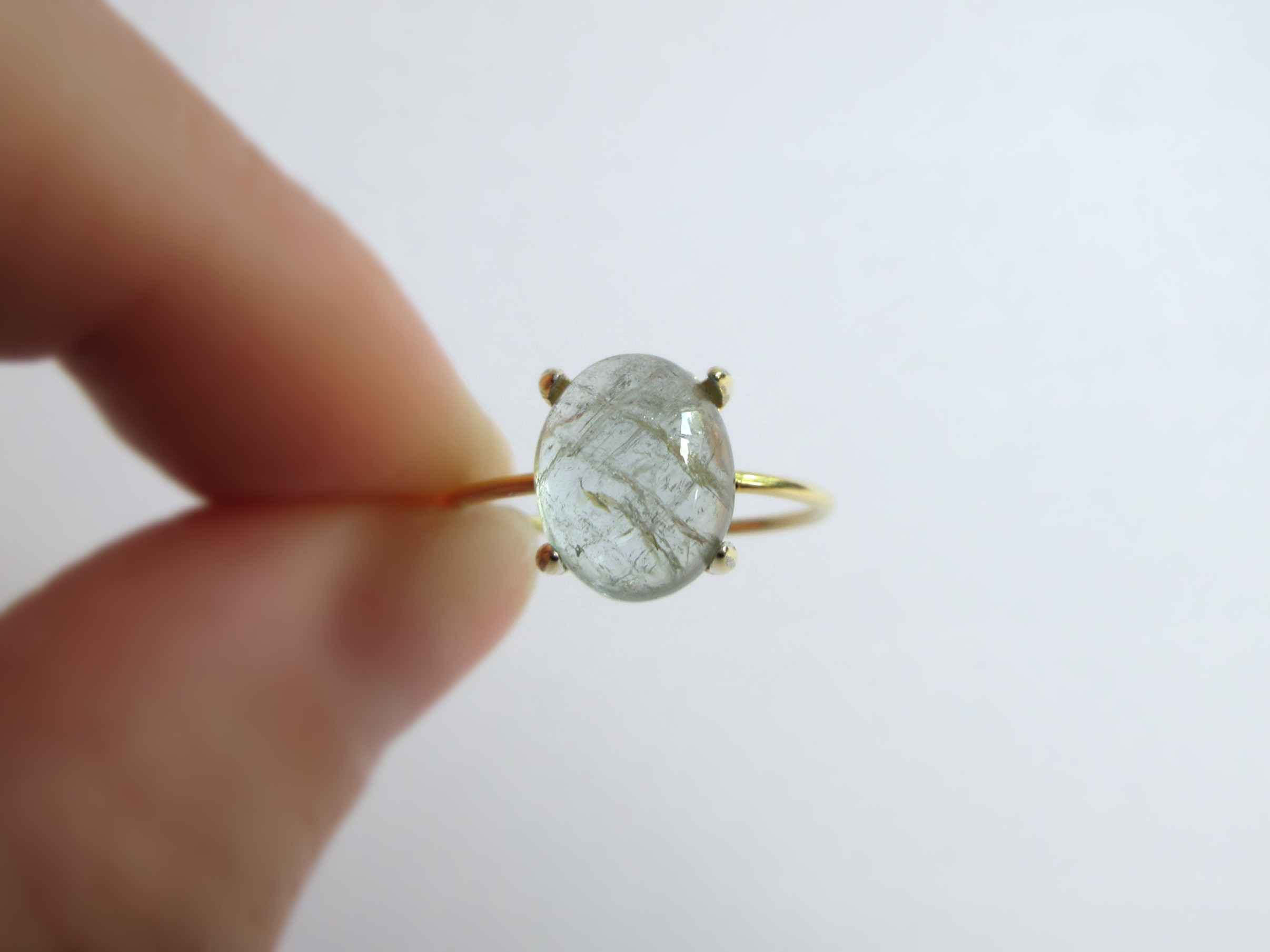 【10月の誕生石】大粒10×8mm「トルマリン」カボションリング