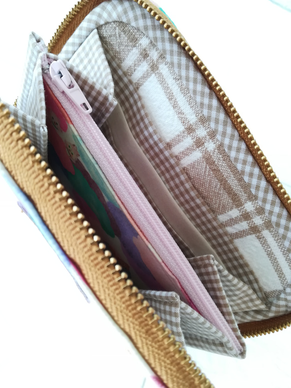 yukiemonミニ財布コンパクト財布うさぎ 4枚目の画像
