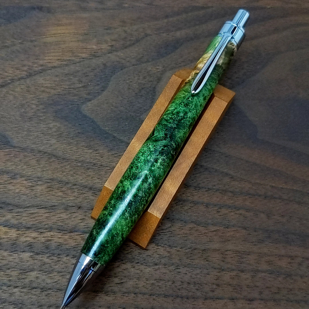 【新品・未使用】ボナンペン シャープペンシル（スタビライズドウッド／真鍮金具） 未使用 ボナンペン スタビライズドウッド シャープペンシル 真鍮