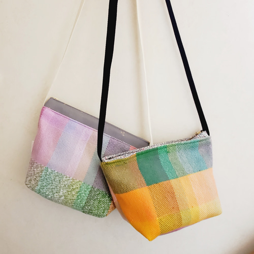 さをり織りのミニショルダー ショルダーバッグ RIDO 通販 16451620