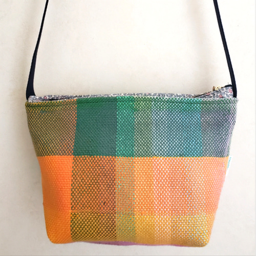 さをり織りのミニショルダー ショルダーバッグ RIDO 通販 16451620