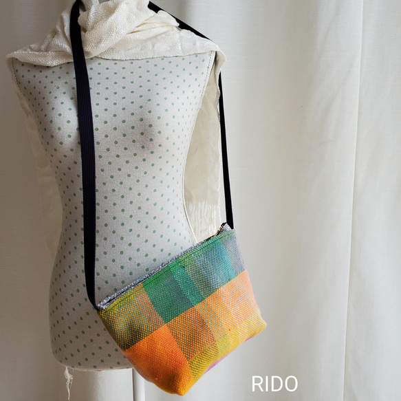 さをり織りのミニショルダー ショルダーバッグ RIDO 通販 16451620