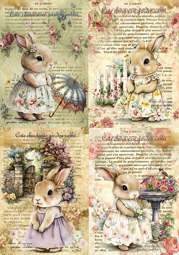 ストック生地　うさぎさん　うさぎ雑貨　うさぎ柄 楽天市場】（完売しました）オックス 生地 うさぎ ハート