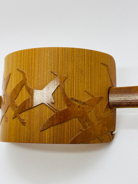 煤竹製髪飾り　マジェステ