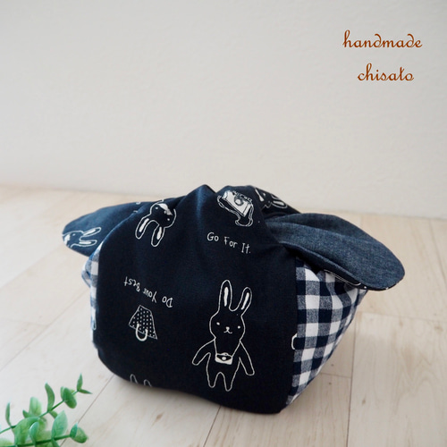 きまぐれSALE ユキエモン　巾着　12cmファスナーポーチ　ハンドメイド　お得 きまぐれSALE ユキエモン 巾着 12cmファスナーポーチ ハンドメイド お