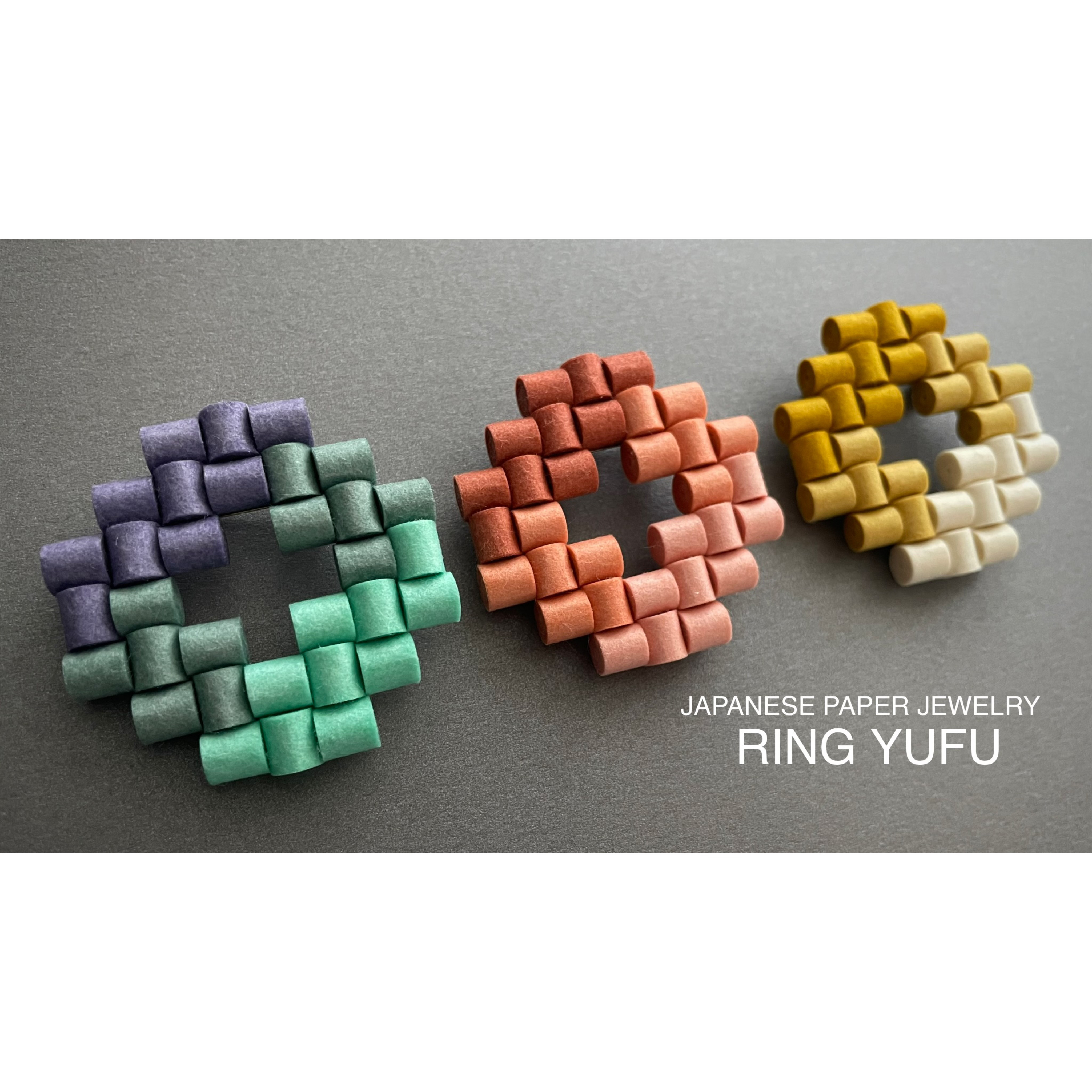 【受注制作】手漉き和紙で丁寧に作られた 大きなブローチ