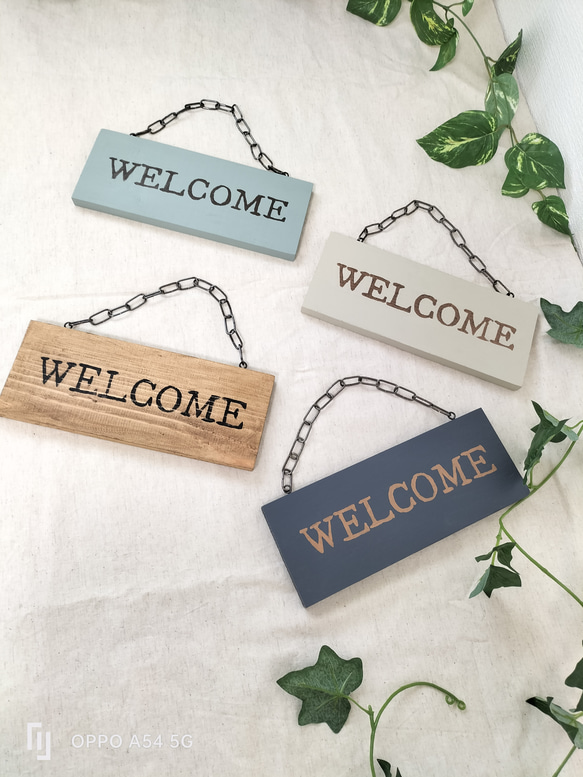 NEME入り WELCOME PLATE 楽天市場】【メール便対応】ウェルカムプレート・玄関先やお部屋の