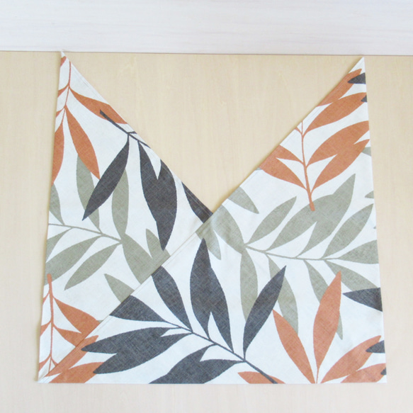 [天然葉子] Azuma 包由一塊難以撕裂的布製成，53 x 53 厘米 第2張的照片