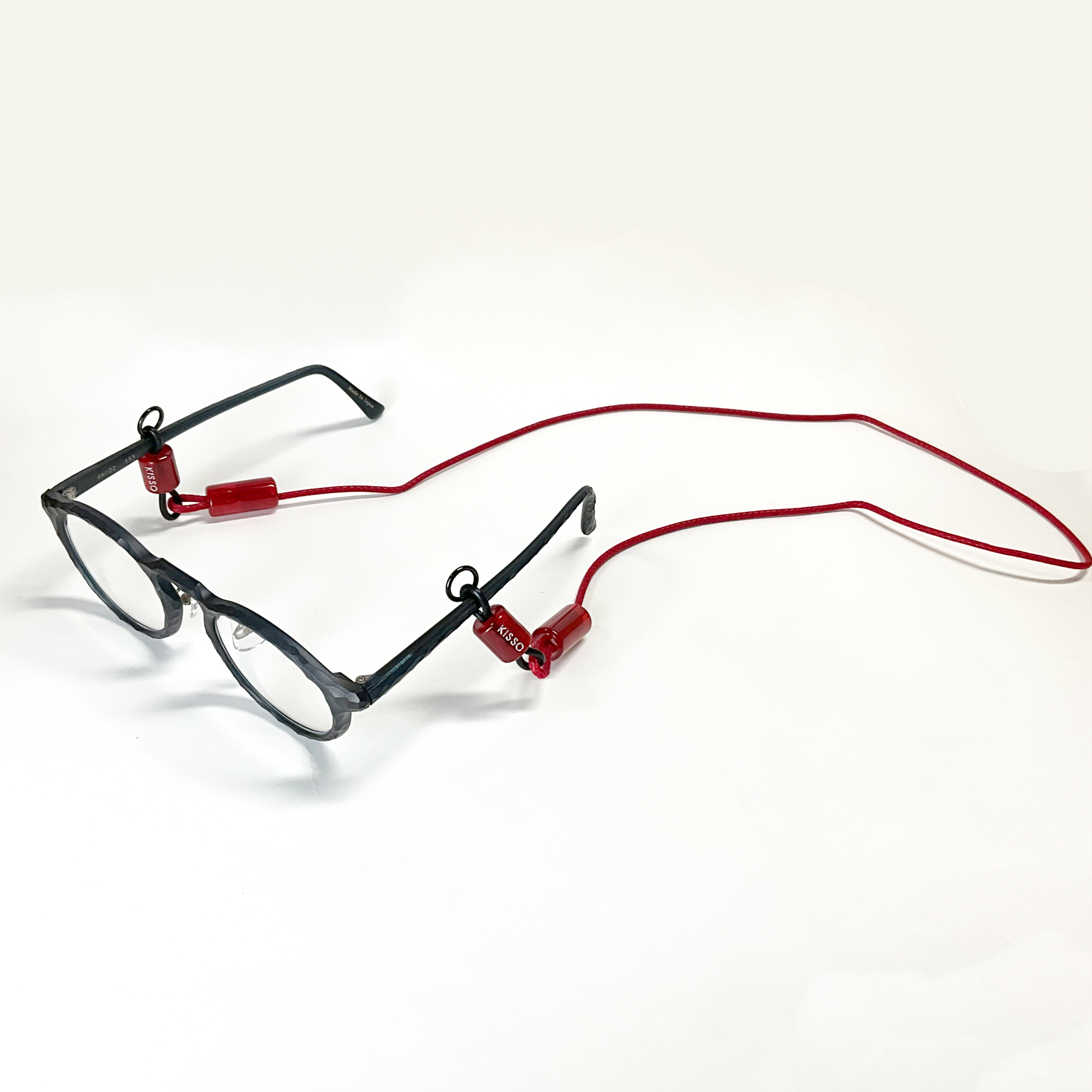 Glasses & Mask Cord  グラス&マスクコード  ＜Legare＞（J87 red） 11,000円