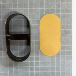 小判型8センチかける3センチに変更の抜き型 オーダーメイド