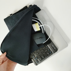 Half zipper tablet case （帆布）/タブレットケース/タブレット収納ケース 8枚目の画像
