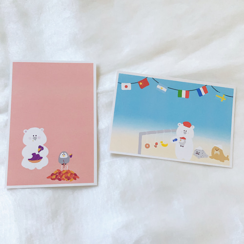 秋満開シロ&ペンシリーズ! 10枚セット ポストカード はがき 秋満開シロ&ペンシリーズ! 10枚セット ポストカード はがき