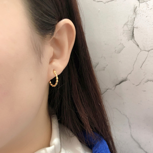 ◇ボールフープピアス12mm◇シルバー ピアス SV925 ピアス ◇ボールフープピアス12mm◇シルバー ピアス SV925 ピアス