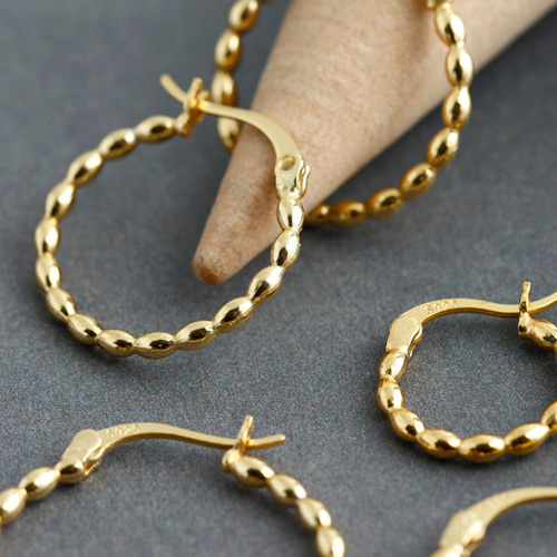 ◇ボールフープピアス18mm◇シルバー ピアス SV925 ピアス シンプル