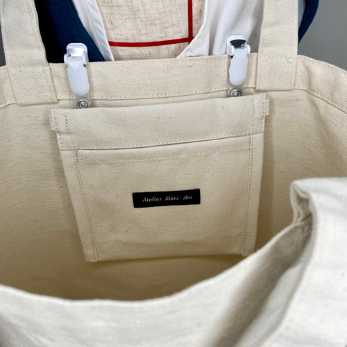 後付けポケット【トートバッグ専用・ミニサイズ】 その他ケース 後付けポケット【トートバッグ専用・ミニサイズ】 その他ケース