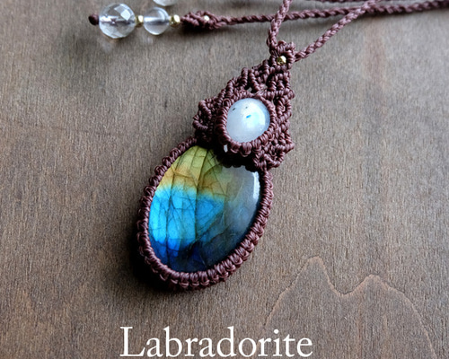 ラブラドライト（マダガスカル産）ムーンストーン（アフリカ産