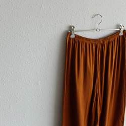 yohaku Dubai 長褲 | 絲光光滑淺棕色 | 男女通用 1 號 第3張的照片