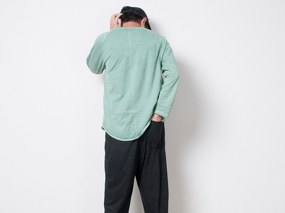 yohaku Dubai 長褲 | 絲光光滑淺棕色 | 男女通用 1 號 第7張的照片